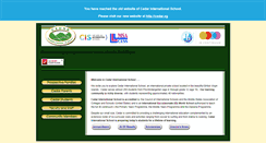 Desktop Screenshot of cedarschoolbvi.com